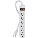 Belkin F9P609-03 6-Outlet Power Strip - 3ft Cord - Straight Plug - On-Off Switch