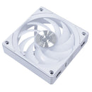 Lian Li 12CL1W1W UNI CL 2.4G Wireless Signal RGB PWM PC Case FAN 28mm FDB White