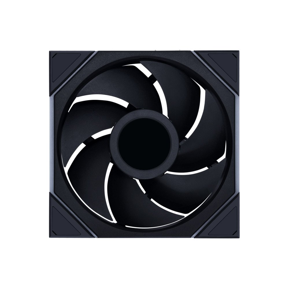 Lian Li 14TLLCD1W1B UNI FAN TL LCD Wireless Signal Mirror 140 RGB 28mm FDB Black