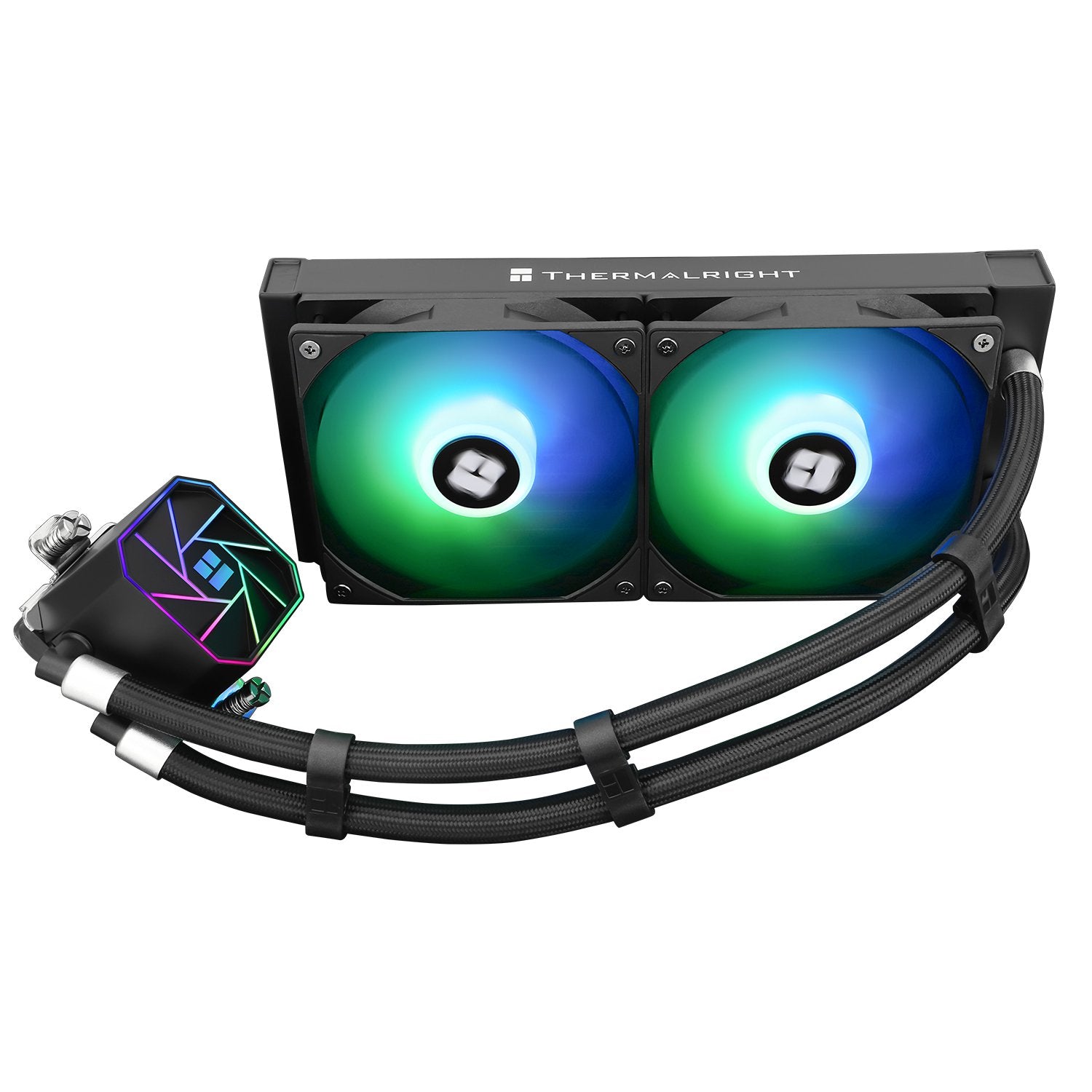Thermalright AQUA ELITE 240 V3 ARGB V3 Liquid CPU Cooler Fan AIO AMD Intel Black