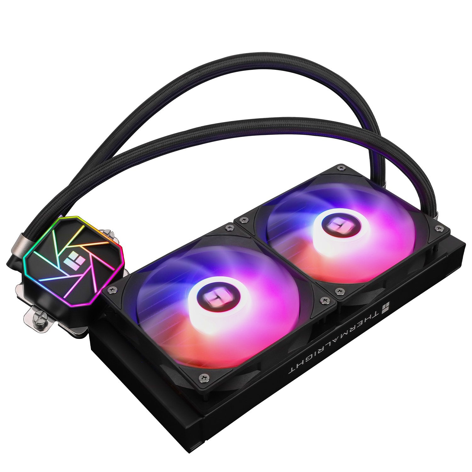 Thermalright AQUA ELITE 240 V3 ARGB V3 Liquid CPU Cooler Fan AIO AMD Intel Black