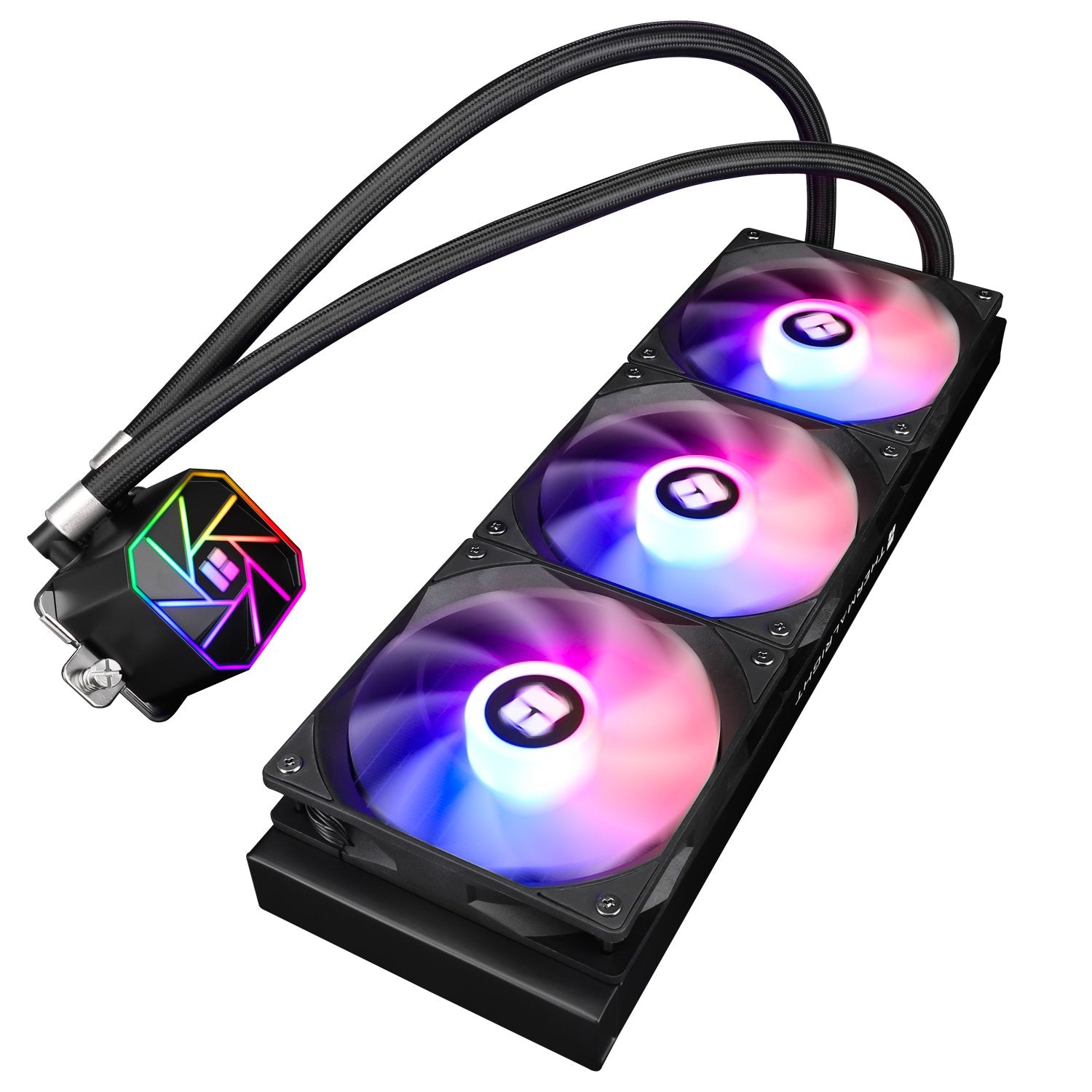 Thermalright AQUA ELITE 360 V3 ARGB V3 Liquid CPU Cooler Fan AIO AMD Intel Black