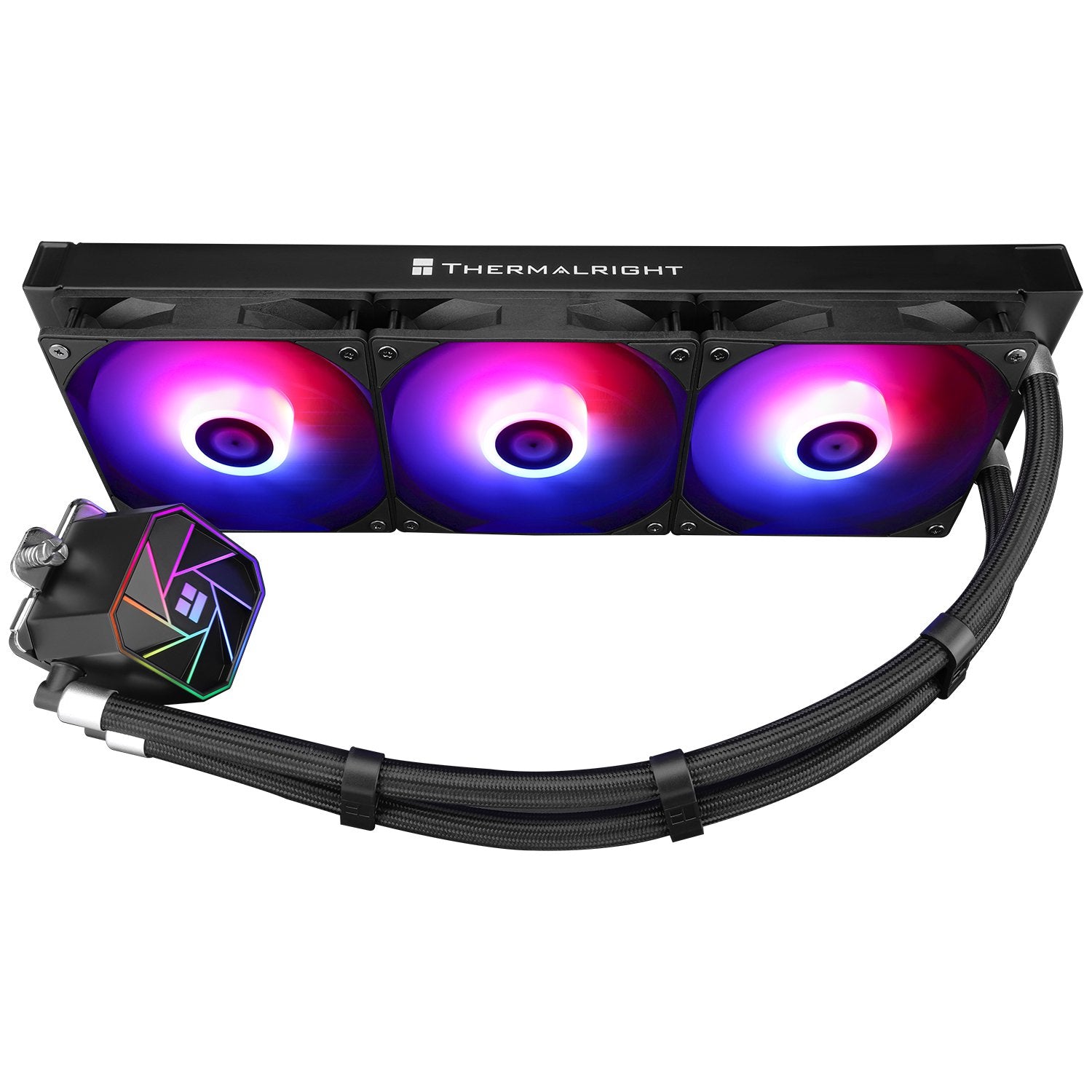 Thermalright AQUA ELITE 360 V3 ARGB V3 Liquid CPU Cooler Fan AIO AMD Intel Black