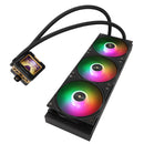 Thermalright FROZEN WARFRAME 360 BLACK ARGB Liquid CPU Cooler w LCD AMD Intel