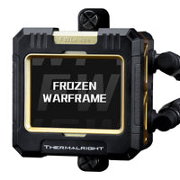 Thermalright FROZEN WARFRAME 360 BLACK ARGB Liquid CPU Cooler w LCD AMD Intel