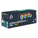 Arctic ACFRE00184A Liquid Freezer III Pro 360 AIO CPU Water Cooler Fan AGB Black