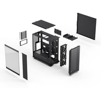 Fractal Design FD-C-EPO1A-04 Computer Case - Epoch Black RGB ATX MidTower