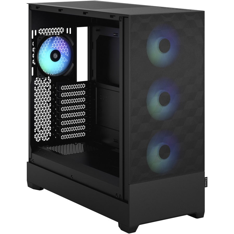 Fractal Design FD-C-POR1X-06 Pop XL Air RGB Computer Case - Tower - Black