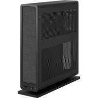Fractal Design FD-C-RID1N-11 Computer Case - Ridge Black mITX Slim SFF