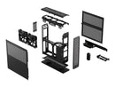 Fractal Design FD-C-RID1N-11 Ridge - SFF - mini ITX - no power supply - Black