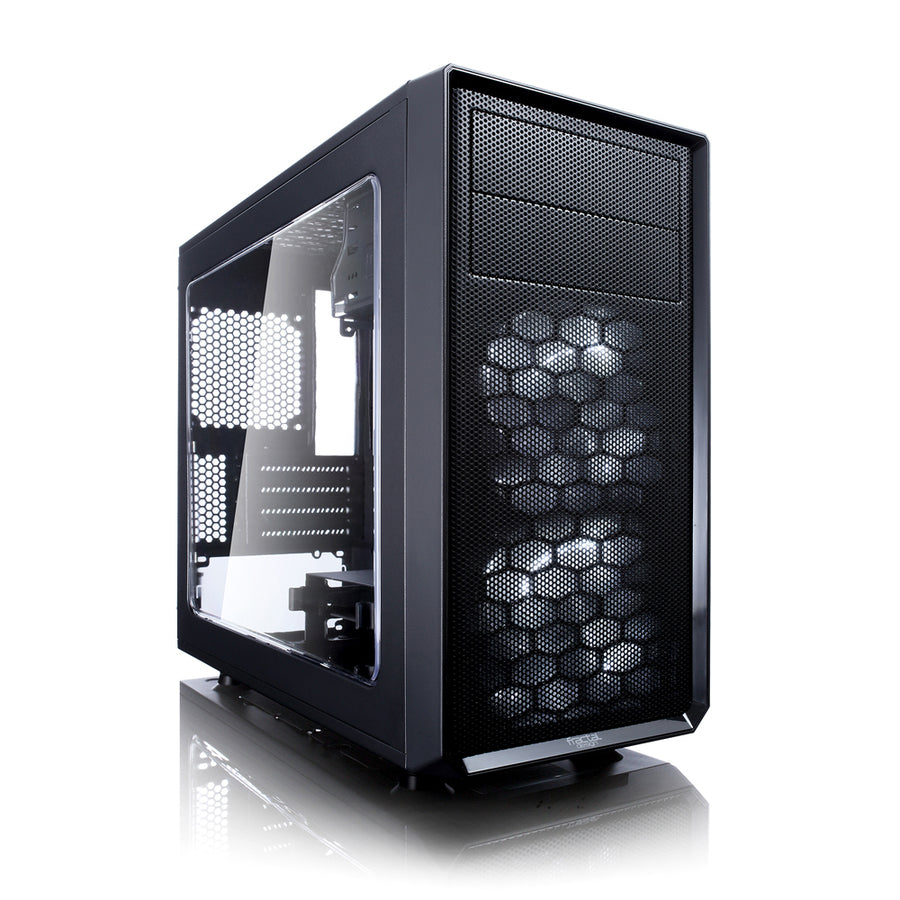 Fractal Design FD-CA-FOCUS-BK-W Case Focus G Black Window ATX/mATX/ITX