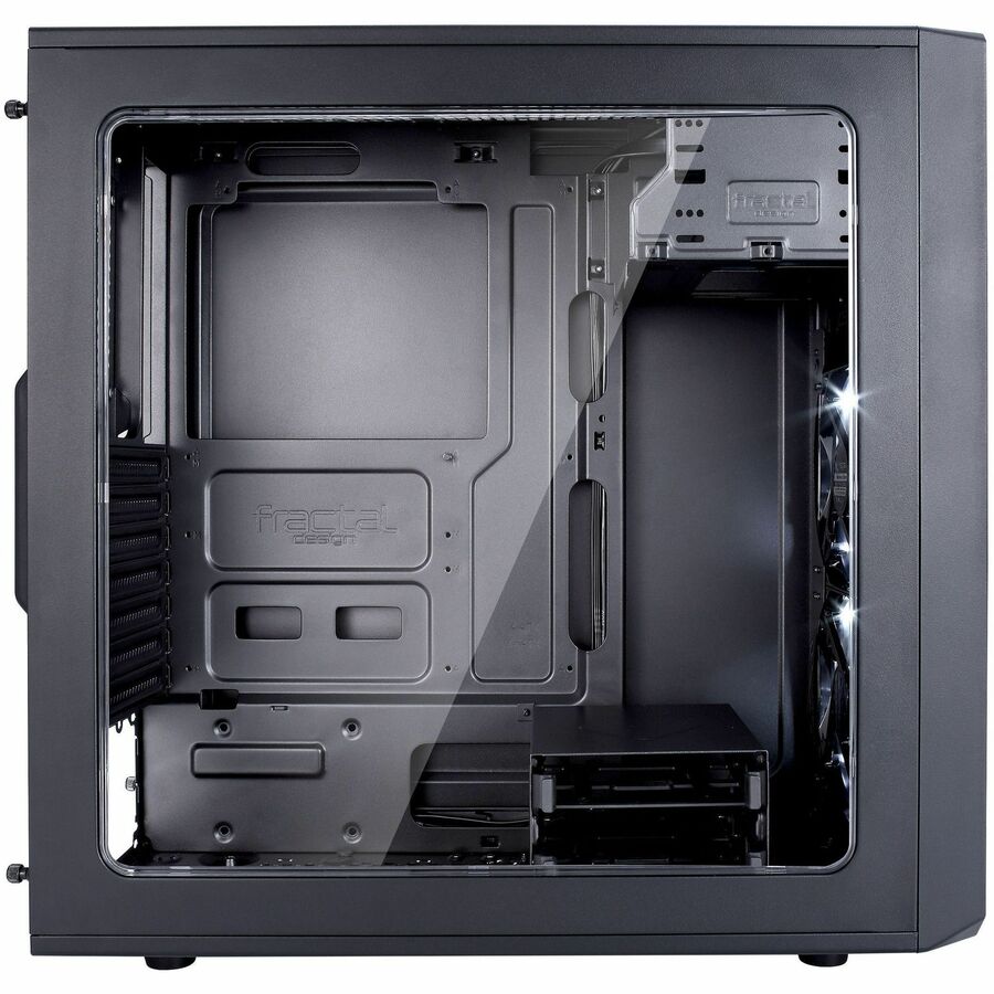 Fractal Design FD-CA-FOCUS-BK-W Focus G Computer Case with Side Window