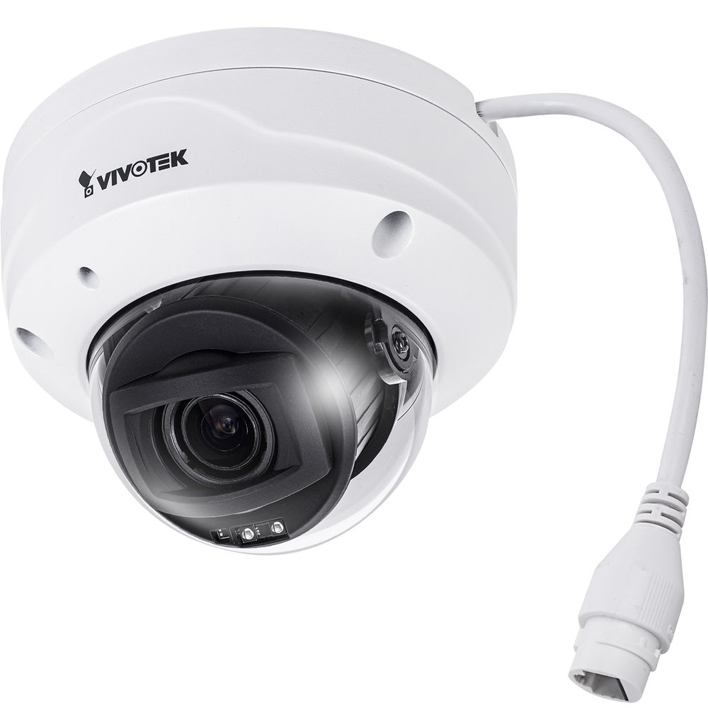 Vivotek FD9388-HTV Camera - Outdoor WDR Pro Remote Focus Dome 5MP 30M IR H.265