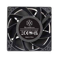 Silverstone FHS 80X High performance 80mmx38mm PWM Industrial Fan Black
