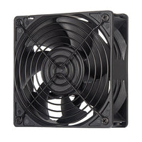 Silverstone FHS120X 120mm PWM Industrial Fan 12V 0.94A Black Retail