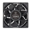 Silverstone FHS120X 120mm PWM Industrial Fan 12V 0.94A Black Retail