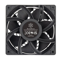 Silverstone FHS120X 120mm PWM Industrial Fan 12V 0.94A Black Retail
