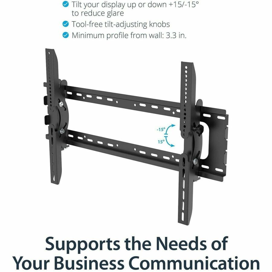 StarTech FLATPNLWALL Flat Screen TV Wall Mount - Tilting - For 32" to 75" TVs