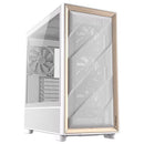 Antec FLUX White, 5 x PWM Fans Included, Up to 9 Fans - Mid-Tower E-ATX PC Case