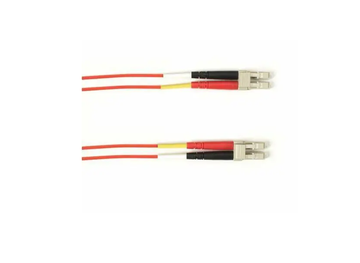 Black Box FOCMRM4-003M-LCLC-RD Fiber Optic Duplex Patch Network Cable