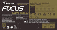 Seasonic FOCUS GM-550 FOCUS Gold SSR-550FM - Power supply (internal) - 550 Watt