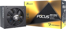 Seasonic FOCUS GM-550 FOCUS Gold SSR-550FM - Power supply (internal) - 550 Watt