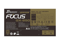 Seasonic FOCUS GX-850 Gold - Power supply (internal) - ATX12V / EPS12V - 850 W