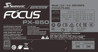 Seasonic FOCUS PX-850 FOCUS Plus 850 Platinum - Power supply (internal) - ATX12V