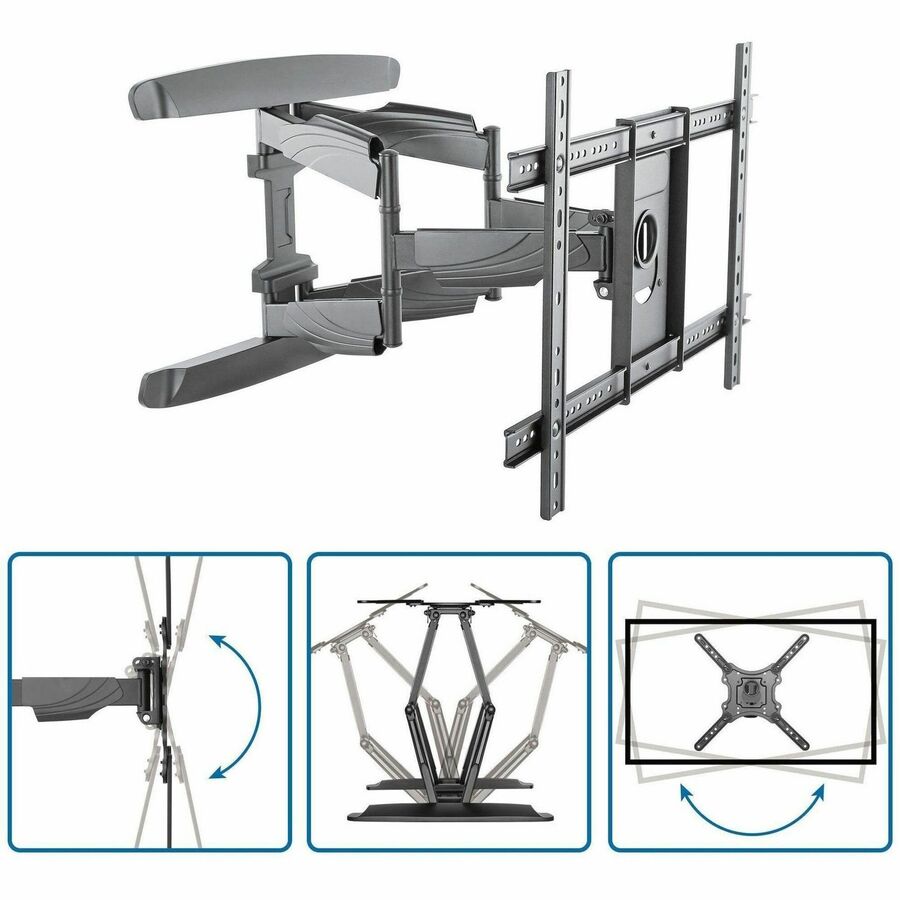 StarTech FPWARTB2 TV Wall Mount for up to 70 inch VESA Displays - Heavy Duty