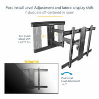 StarTech FPWARTS1 TV Wall Mount for up to 80" VESA Mount Displays
