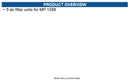 AudioCodes FRU-MP1288-AIR-F-KIT 5 air filter units for MP-1288