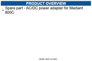 AudioCodes FRU/M800C-PS Spare part - AC/DC power adapter for Med