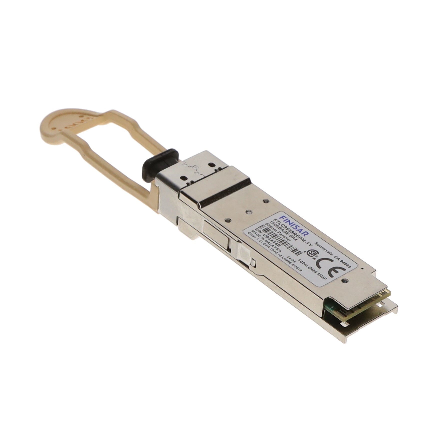 Finisar FTLC9558REPM-1Y Transceiver Module Ethernet 103.1Gbps 850nm - QSFP28