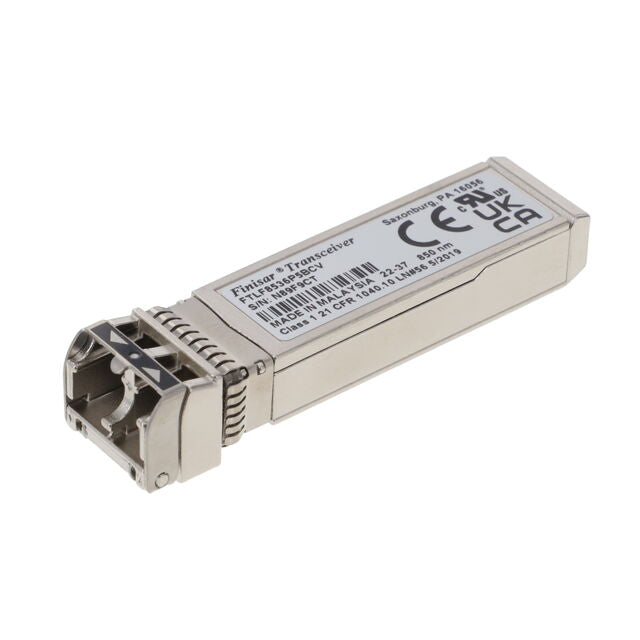 Finisar FTLF8536P5BCV 25.78 10.3 Gb s transceiver 850nm Oxide VCSEL