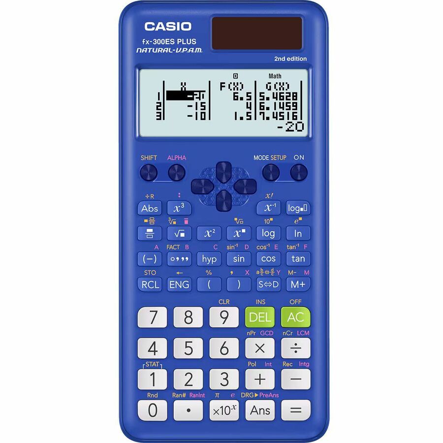 Casio FX-300ESPLS2-BU fx-300ES PLUS 2nd Edition Standard Scientific Calculator