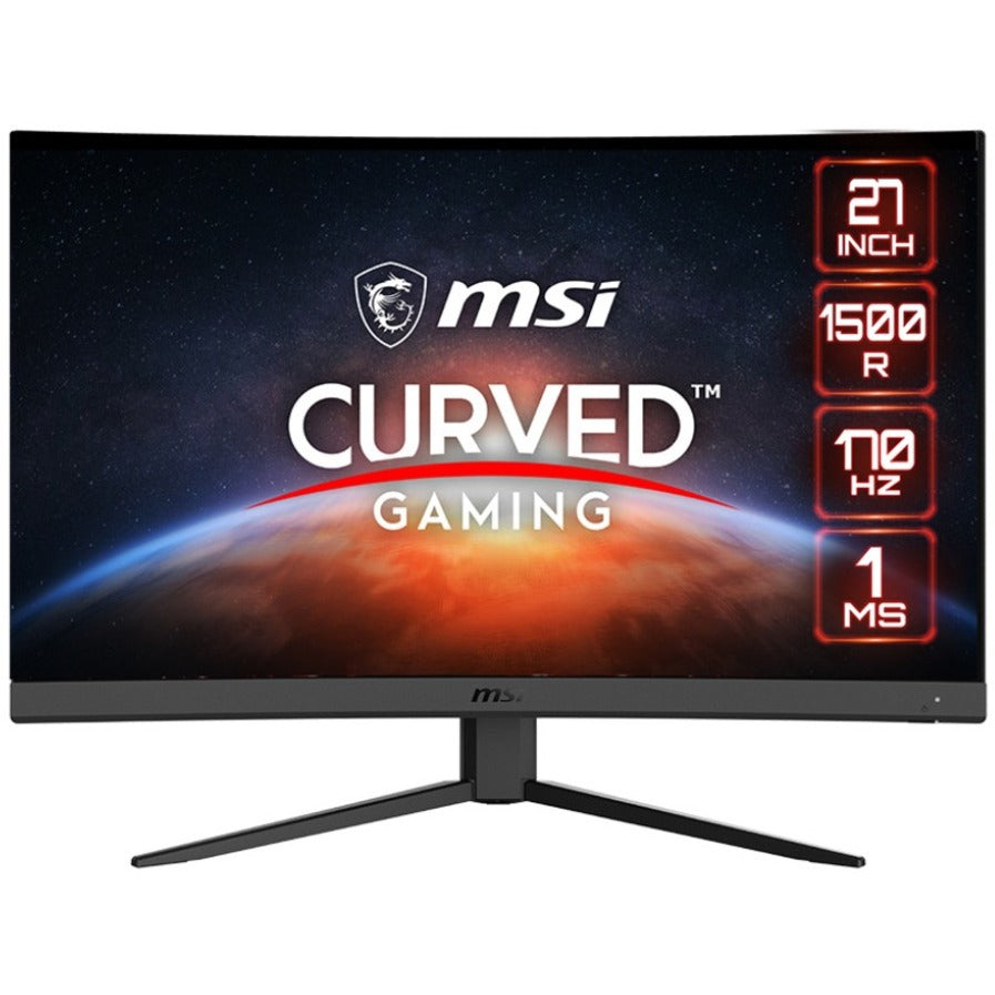 MSI G27CQ4 E2 27" Class WQHD Curved Screen Gaming LCD Monitor - 27" Viewable