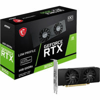 MSI G3050LP6C Video Card - GeForce RTX 3050 LP 6G OC 6G GDDR6 PCI-E4.0x8 Retail