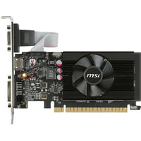 MSI G7102D3P NVIDIA GeForce GT 710 Graphic Card - 2 GB DDR3 SDRAM - Plug-in Card