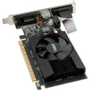 MSI G7102D3P NVIDIA GeForce GT 710 Graphic Card - 2 GB DDR3 SDRAM - Plug-in Card