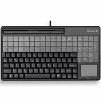 Cherry G86-71411EUADAA LPOS MSR Touchpad Keyboard 127 Keys - QWERTY Layout