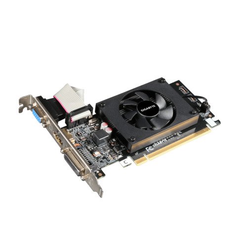 Gigabyte GV-N710D3-2GL REV2.0 GeForce GT710 2GB DDR3 HDI- DVI LowPro Graphics