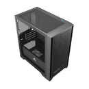 REDRAGON GC-540 ITX PC Case, Tempered Glass Gaming PC Case - Black