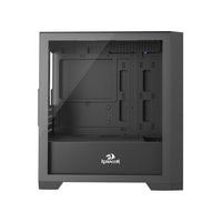 REDRAGON GC-540 ITX PC Case, Tempered Glass Gaming PC Case - Black