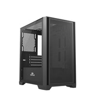 REDRAGON GC-540 ITX PC Case, Tempered Glass Gaming PC Case - Black