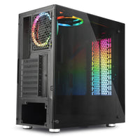 REDRAGON GC608 Steeljaw - Mid tower - ATX - windowed side panel (tempered glass)