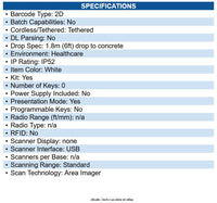 Datalogic GD4520-HCK1 Gryphon I GD4520 Barcode Scanner Kit Cable Connectivity