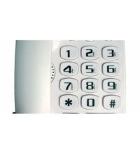 Golden Eagle GO-GE3104 Big Button Speakerphone WHITE