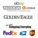 Golden Eagle GO-5303RED Trimstyle visual ringer RED