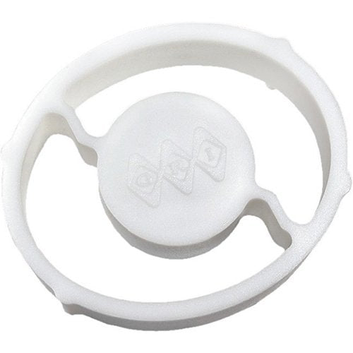 GRI GR1840 Magnet, Oval Door Channel - White