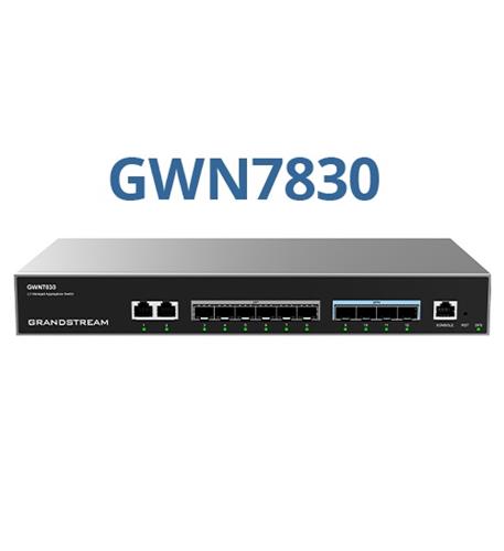 Grandstream GS-GWN7830 Aggregation Switc 6xSFP 4xSFPplus 2xGigE
